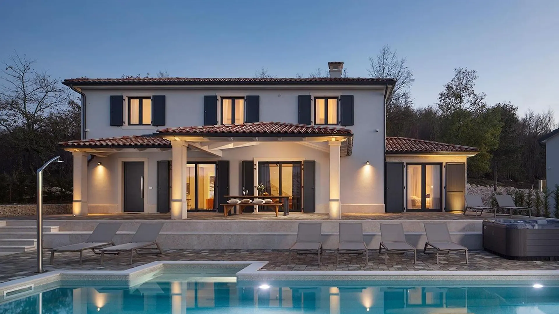 Luxury Villa Arman With Whirlpool In Visinada Vizinada